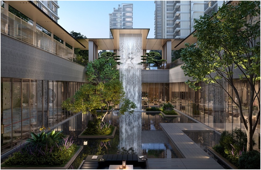 北京新楼盘中建玖玥府示意图