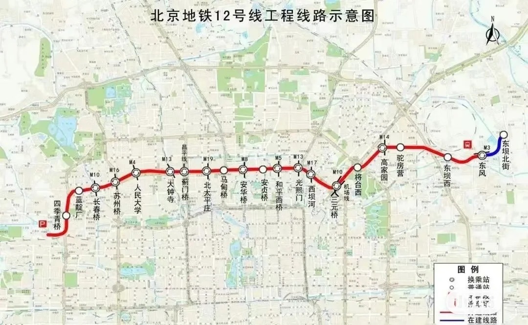 北京12号线、3号线、昌平方米线南延今年要开了02